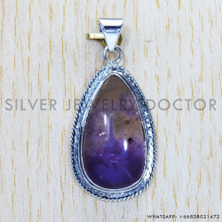Ametrine 925 Sterling Silver Pendant (SJWP-540)