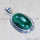 Malachite 925 Sterling Silver Pendant (SJWP-543) Malachite 925 Sterling Silver Pendant (SJWP-543)