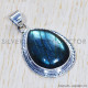Labradorite 925 Sterling Silver Pendant (SJWP-545)
