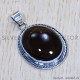 Smoky Quartz 925 Sterling Silver Pendant (SJWP-549) Smoky Quartz 925 Sterling Silver Pendant (SJWP-549)