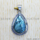 Aquamarine 925 Sterling Silver Pendant (SJWP-550) Aquamarine 925 Sterling Silver Pendant (SJWP-550)