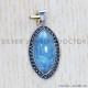 Aquamarine 925 Sterling Silver Pendant (SJWP-556) Aquamarine 925 Sterling Silver Pendant (SJWP-556)