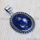 Lapis Lazuli 925 Sterling Silver Pendant (SJWP-557) Lapis Lazuli 925 Sterling Silver Pendant (SJWP-557)