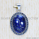 Lapis Lazuli 925 Sterling Silver Pendant (SJWP-557) Lapis Lazuli 925 Sterling Silver Pendant (SJWP-557)
