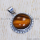 Tiger Eye 925 Sterling Silver Pendant (SJWP-577) Tiger Eye 925 Sterling Silver Pendant (SJWP-577)
