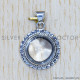 Crystal 925 Sterling Silver Pendant (SJWP-579) Crystal 925 Sterling Silver Pendant (SJWP-579)