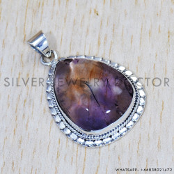 Ametrine 925 Sterling Silver Pendant (SJWP-587) Ametrine 925 Sterling Silver Pendant (SJWP-587)