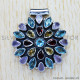 Multi Stone 925 Sterling Silver Pendant (SJWP-602) Multi Stone 925 Sterling Silver Pendant (SJWP-602)