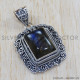 Labradorite 925 Sterling Silver Pendant (SJWP-620)