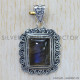 Labradorite 925 Sterling Silver Pendant (SJWP-620)