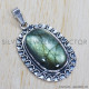 Labradorite 925 Sterling Silver Pendant (SJWP-622) Labradorite 925 Sterling Silver Pendant (SJWP-622)