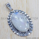 Rainbow Moonstone 925 Sterling Silver Pendant (SJWP-623) Rainbow Moonstone 925 Sterling Silver Pendant (SJWP-623)