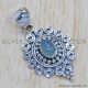 Chalcedony 925 Sterling Silver Pendant (SJWP-629) Chalcedony 925 Sterling Silver Pendant (SJWP-629)