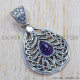 Amethyst 925 Sterling Silver Pendant (SJWP-636) Amethyst 925 Sterling Silver Pendant (SJWP-636)