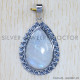 Rainbow Moonstone 925 Sterling Silver Pendant (SJWP-646) Rainbow Moonstone 925 Sterling Silver Pendant (SJWP-646)