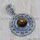 Tiger Eye 925 Sterling Silver Pendant (SJWP-647) Tiger Eye 925 Sterling Silver Pendant (SJWP-647)