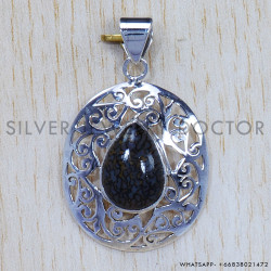Jasper 925 Sterling Silver Pendant (SJWP-648)