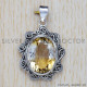 Citrine 925 Sterling Silver Pendant (SJWP-65) Citrine 925 Sterling Silver Pendant (SJWP-65)