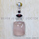 Multi Gemstone 925 Sterling Silver Pendant (SJWP-676) Multi Gemstone 925 Sterling Silver Pendant (SJWP-676)