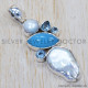 Multi Gemstone 925 Sterling Silver Pendant (SJWP-677) Multi Gemstone 925 Sterling Silver Pendant (SJWP-677)