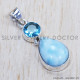 Multi Gemstone 925 Sterling Silver Pendant (SJWP-688) Multi Gemstone 925 Sterling Silver Pendant (SJWP-688)