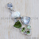 Multi Gemstone 925 Sterling Silver Pendant (SJWP-698) Multi Gemstone 925 Sterling Silver Pendant (SJWP-698)