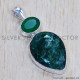 Multi Gemstone 925 Sterling Silver Pendant (SJWP-715)