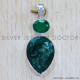Multi Gemstone 925 Sterling Silver Pendant (SJWP-715)