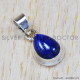 Lapis Lazuli 925 Sterling Silver Pendant (SJWP-722)