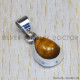 Tiger Eye 925 Sterling Silver Pendant (SJWP-727)