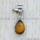 Tiger Eye 925 Sterling Silver Pendant (SJWP-727)