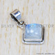 Rainbow Moonstone 925 Sterling Silver Pendant (SJWP-741)