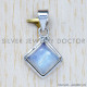 Rainbow Moonstone 925 Sterling Silver Pendant (SJWP-741)
