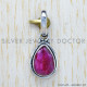 Ruby 925 Sterling Silver Pendant (SJWP-749)