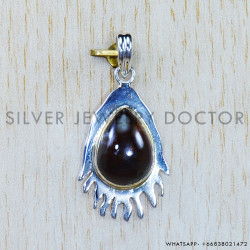 Jasper 925 Sterling Silver Pendant (SJWP-766)