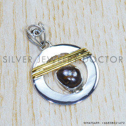 Jasper 925 Sterling Silver Pendant (SJWP-768) Jasper 925 Sterling Silver Pendant (SJWP-768)
