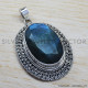 Labradorite 925 Sterling Silver Pendant (SJWP-77) Labradorite 925 Sterling Silver Pendant (SJWP-77)