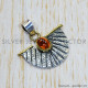 Amber 925 Sterling Silver Pendant (SJWP-772)