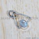 Rainbow Moonstone 925 Sterling Silver Pendant (SJWP-777)