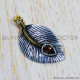 Smoky Quartz 925 Sterling Silver Pendant (SJWP-779)