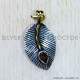 Smoky Quartz 925 Sterling Silver Pendant (SJWP-779)