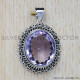 Amethyst 925 Sterling Silver Pendant (SJWP-79)