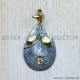 Citrine 925 Sterling Silver Pendant (SJWP-797)
