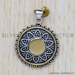 925 Sterling Silver Pendant (SJWP-8) 925 Sterling Silver Pendant (SJWP-8)