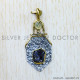 Multi Gemstones 925 Sterling Silver Pendant (SJWP-809)