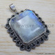 Rainbow Moonstone 925 Sterling Silver Pendant (SJWP-81)