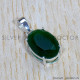 Green Onyx 925 Sterling Silver Pendant (SJWP-826) Green Onyx 925 Sterling Silver Pendant (SJWP-826)