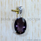 Amethyst 925 Sterling Silver Pendant (SJWP-827) Amethyst 925 Sterling Silver Pendant (SJWP-827)
