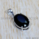 Black Onyx 925 Sterling Silver Pendant (SJWP-828) Black Onyx 925 Sterling Silver Pendant (SJWP-828)