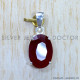 Ruby 925 Sterling Silver Pendant (SJWP-833)